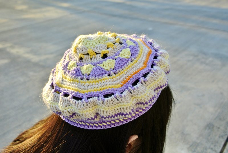 Starry Night Production/005 Soft-Half Round Hat - หมวก - ผ้าฝ้าย/ผ้าลินิน 