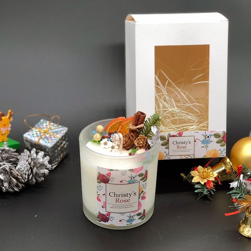 Christmas Fragrance Soy Candle Home Fragrance Series Gifts Exchange Gifts - Fragrances - Wax Multicolor
