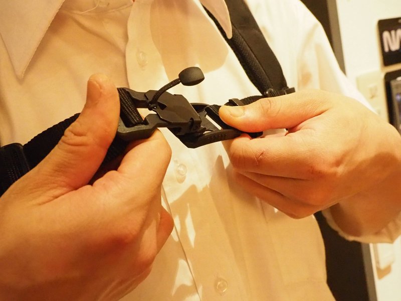 DOCKET CHEST STRAP – 可後加裝磁吸扣式胸帶 - 其他 - 其他金屬 黑色