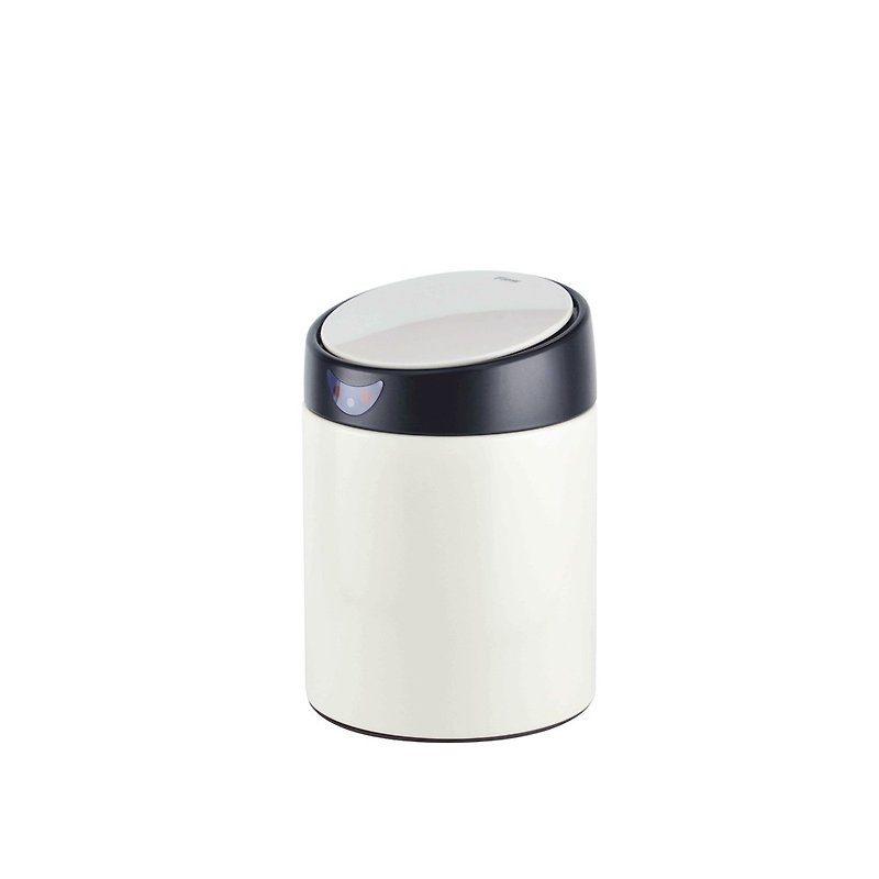 CB Japan Flow廚房系列桌上型感應式垃圾桶 簡約白 - 垃圾桶 - 其他材質 白色