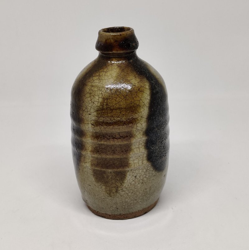 Japanese Studio Pottery No.007 - 花瓶/花器 - 陶 咖啡色
