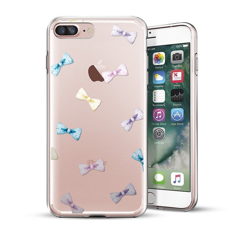 AppleWork iPhone 6/7/8 Plus Original Design Case - Bow CHIP-070 - Phone Cases - Plastic Multicolor