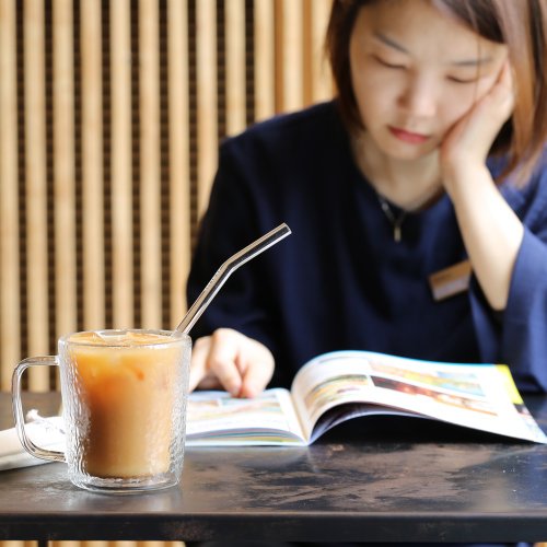 宜龍茶器 愛地球玻璃吸管組(3件式)