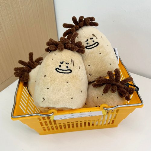 じゃがいもこページ　ぬいぐるみ　オーダー しゅわしゅわーっ わーいっ さくらちゃんと おそろいーっ