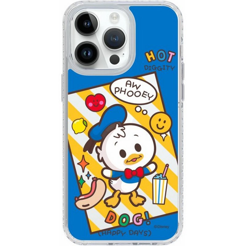 迪士尼 唐老鴨 iPhone16 SamsungS25氣墊標準防摔鏡面手機殼 - 手機殼/手機套 - 塑膠 多色