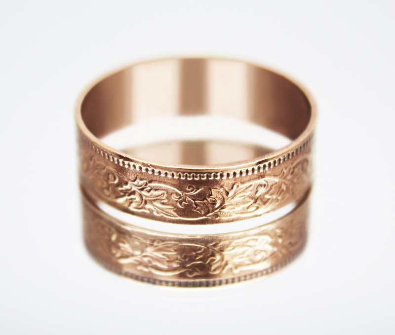 India Coin Ring 1 pice 1943 (replica) coin rings for men coin rings for women - 戒指 - 其他金屬 