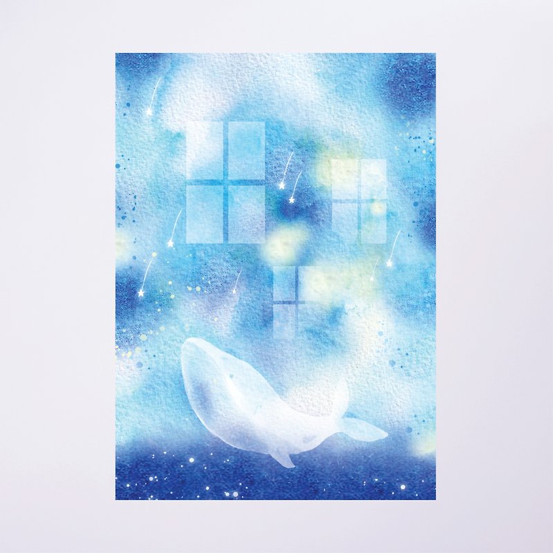 Sea of Stars Postcard - การ์ด/โปสการ์ด - กระดาษ สีน้ำเงิน