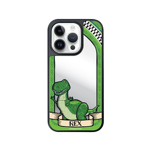 i-Smart i-Smart-迪士尼鏡面手機殼-iPhone15系列-抱抱龍 Rex