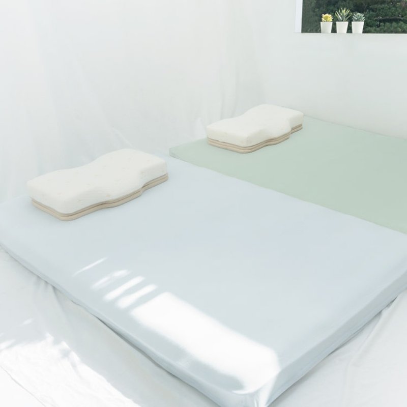 LoveFu 竹眠植柔薄墊床包 - 無光薄墊的專屬床包 - 寢具/床包 - 竹 綠色