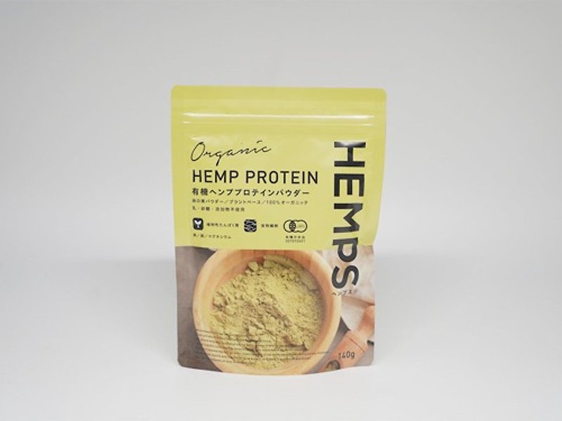 HEMPS Organic Hemp Protein 140g - Dried Fruits - Other Materials 