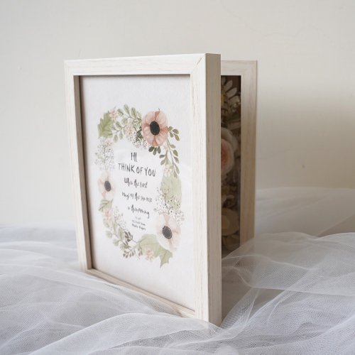 植栽花】7インチ不滅ドライフォトフレームフラワーお父さんと母の日