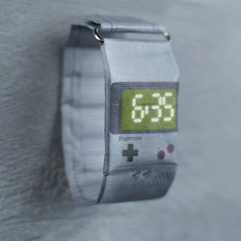 German Paprcuts.de watch (game console) - นาฬิกาผู้หญิง - กระดาษ 