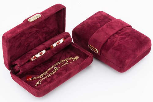 AndyBella Jewelry 戒指盒, 對戒盒, 經典系列珠寶盒, 日本原裝進口