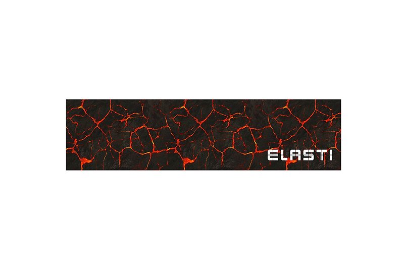 【ELASTI】時尚運動毛巾-熱血沸騰 - 運動配件 - 聚酯纖維 黑色