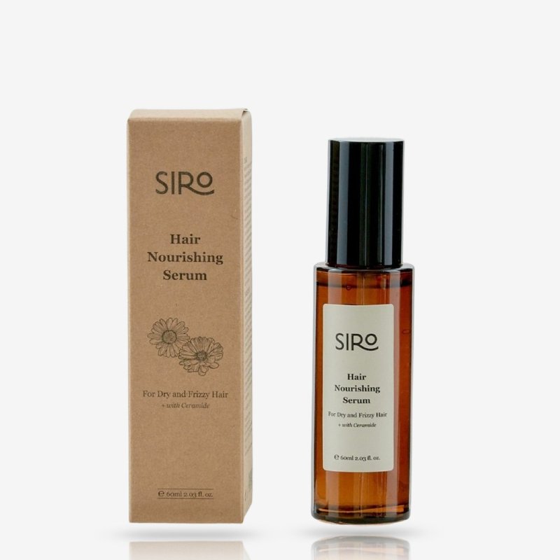 [SIRO] Little Daisy Hair Oil 60ml, protects hair before and after high-temperature dyeing and perming, and prevents frizzy ends - Conditioners - Other Materials 