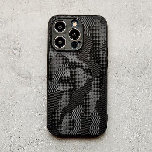 loowey 如瑋 迷彩|iphone16pro真皮手機殼蘋果15max保護套14plus全包13防摔12