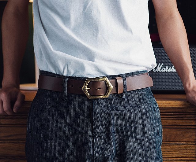 Fashion Men's Western Style Holiday Dress Belt, Men's Vintage Eagle Decor  Buckle Pu Leather Belt - Temu France