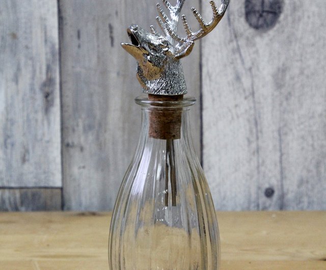 Silver Deer Wine Glasses