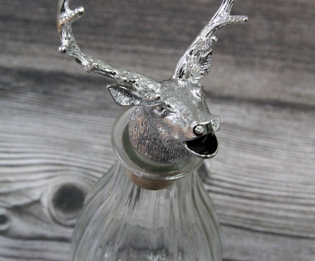 Silver Deer Wine Glasses