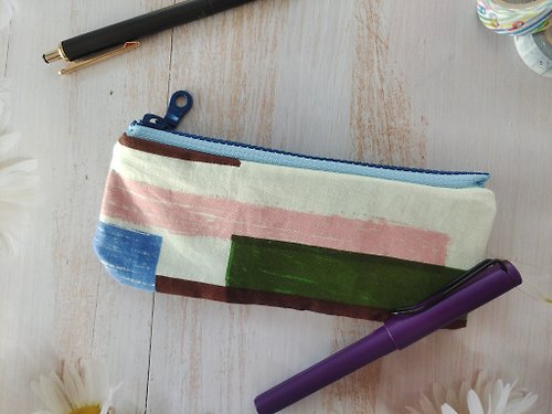 El-Rophé handmade 日出-日本設計師布料筆袋/化妝包-設計師系列