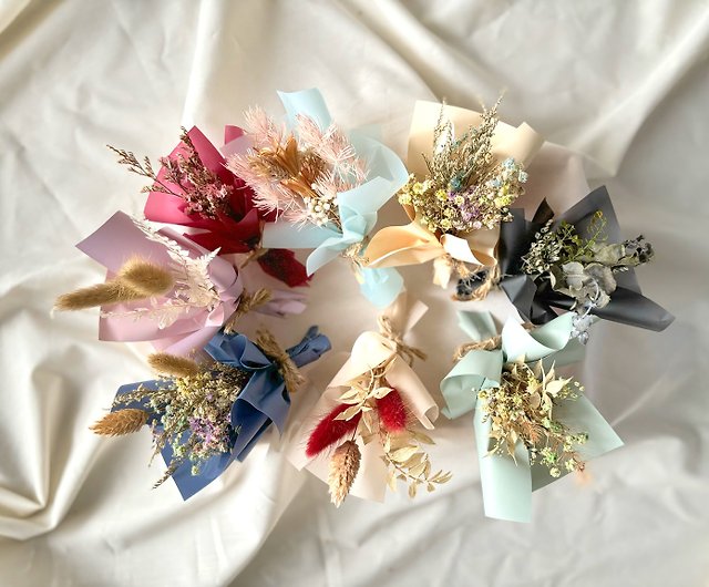 Mini dried flower bouquet/dried flower bouquet - Shop