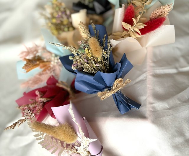 Mini dried flower bouquet/dried flower bouquet - Shop