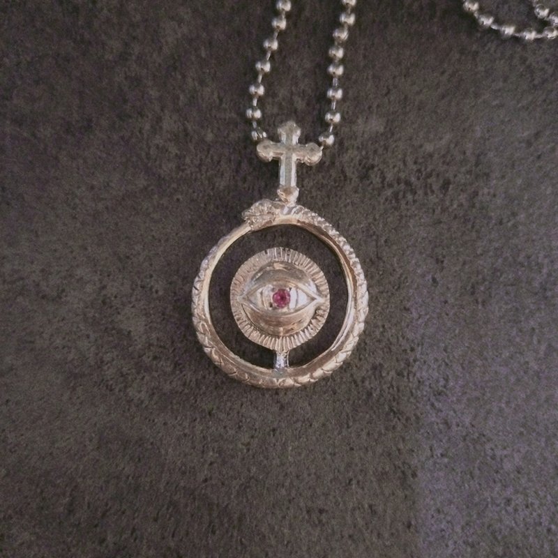 ネックレス　【religion】ステンレスチェーン付属　Necklace by GRYPHON - 項鍊 - 純銀 銀色