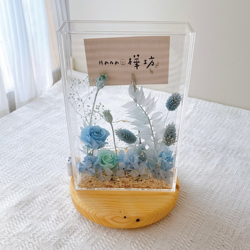 樺坊/永生花相框/壓克力相框 - 乾燥花/永生花 - 植物．花 