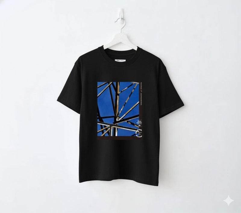 藝術T卹/【みしま あきひろ】原創設計_2025002 - 女 T 恤 - 棉．麻 白色