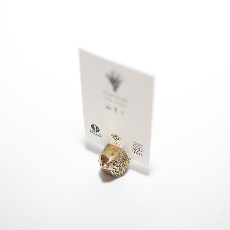 Bird Card Holder_Fair Trade - Card Stands - Copper & Brass Gold