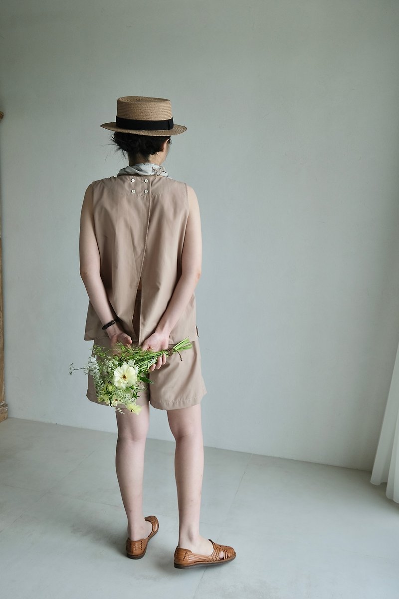 Summer simple suit - Women's Vests - Cotton & Hemp 