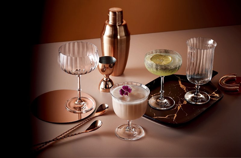 LUCARIS RIMS 水晶調酒杯 水晶杯 調酒杯 旋耀東方 - 酒杯/酒器 - 玻璃 白色
