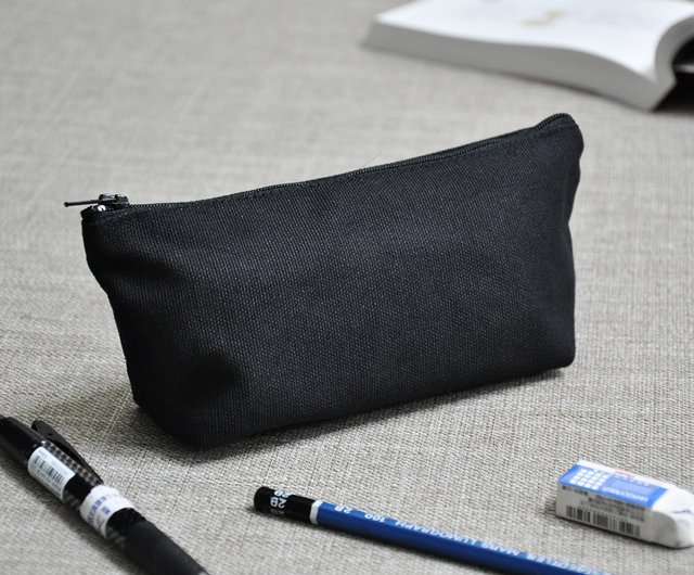 ENDURE Black canvas pencil case Shop ENDURE Pencil Cases Pinkoi