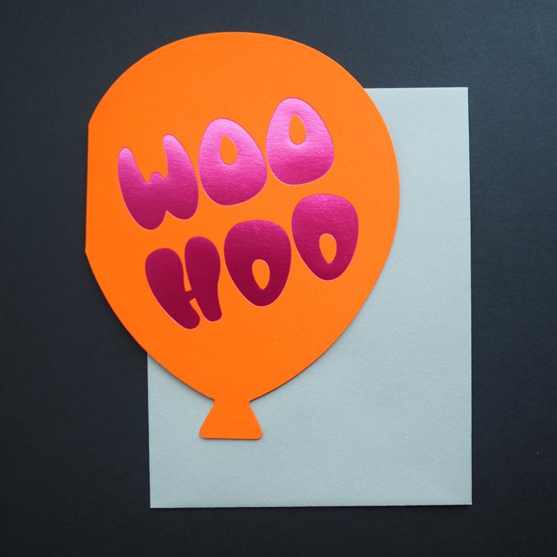 Wordsmith - Woo hoo - 卡片/明信片 - 紙 
