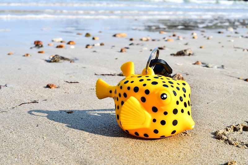 Boxfish octopus holder (Diving) - อุปกรณ์เสริมกีฬา - น้ำยาง สีเหลือง