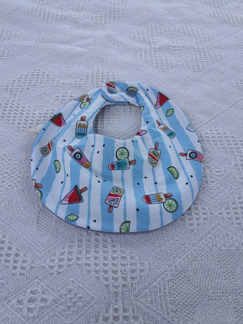 Fruit Popsicle Little Full Pocket/Baby Bib/Saliva Towel - Bibs - Cotton & Hemp Multicolor