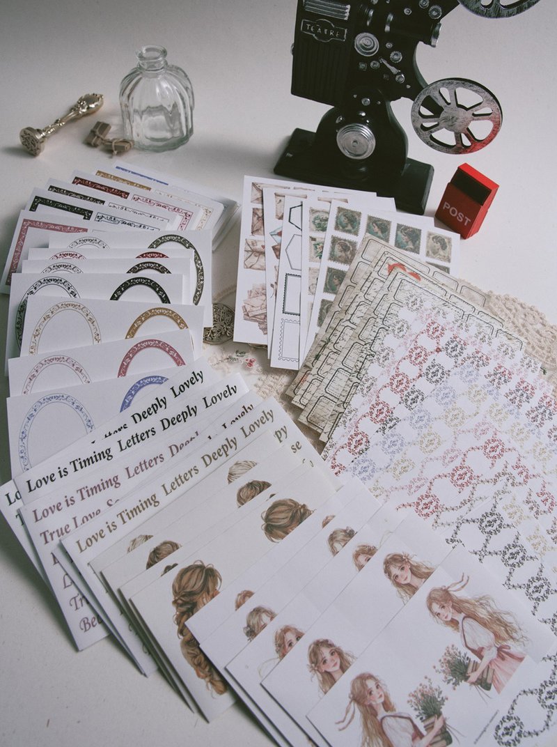 Letters All IN ONE - 便條紙/便利貼 - 紙 