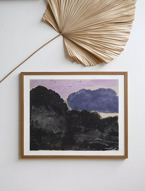 Fine Little Day Isis Maakestad - 瑞典藝術家設計海報 CLOUD POSTER