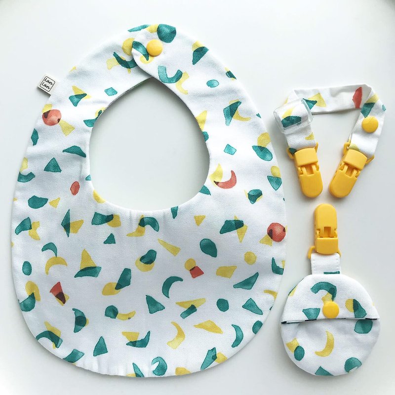Baby Moon Gift Box - Geometric Combination (Green) - Baby Gift Sets - Cotton & Hemp 