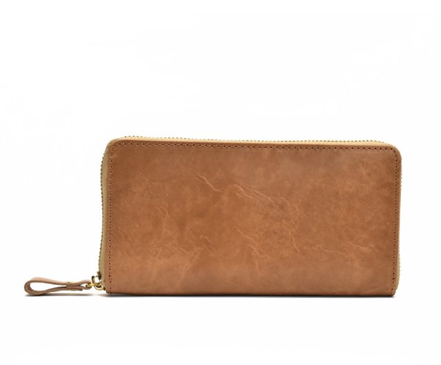 日本製 ラウンドファスナー 長財布 本革 メンズ レディース 名入れ