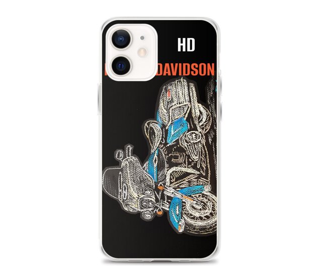 iPhone Clear Case Original Telephone Bike Harley Davidson Electra