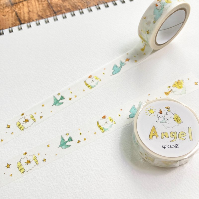 angel /mushroom 15mm × 7m masking tape - มาสกิ้งเทป - กระดาษ 