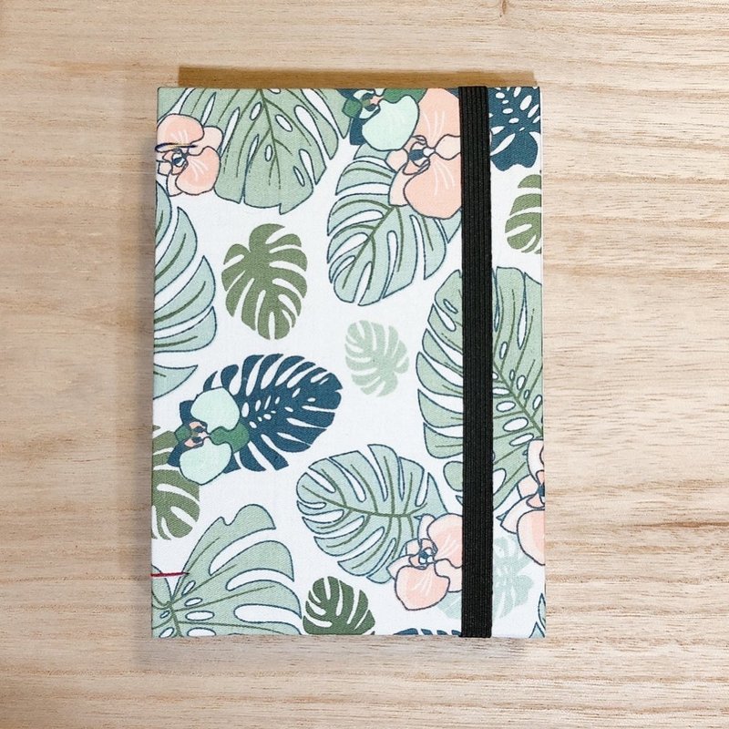 Monstera - A5 Handmade Journal Book - สมุดบันทึก/สมุดปฏิทิน - กระดาษ 