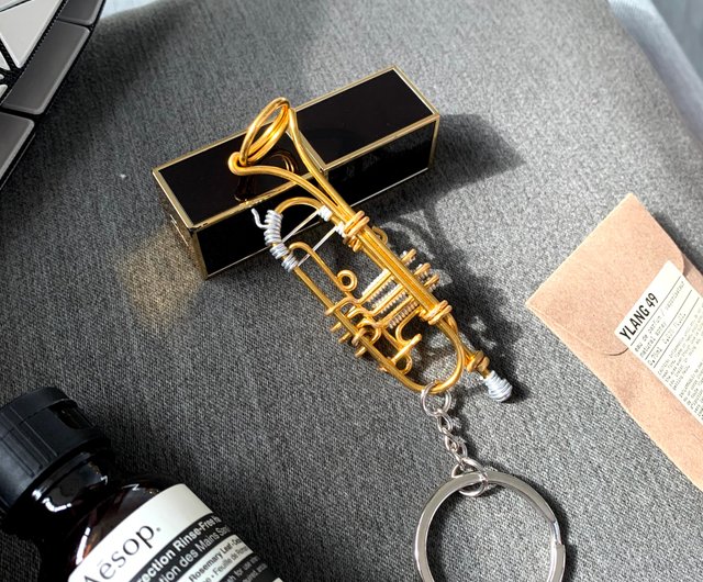 楽器ワイヤーストラップ】トランペット | 音楽雑貨 | クラシック音楽