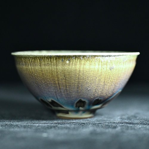臺灣青澹窯 手作柴燒上釉茶碗NT10
