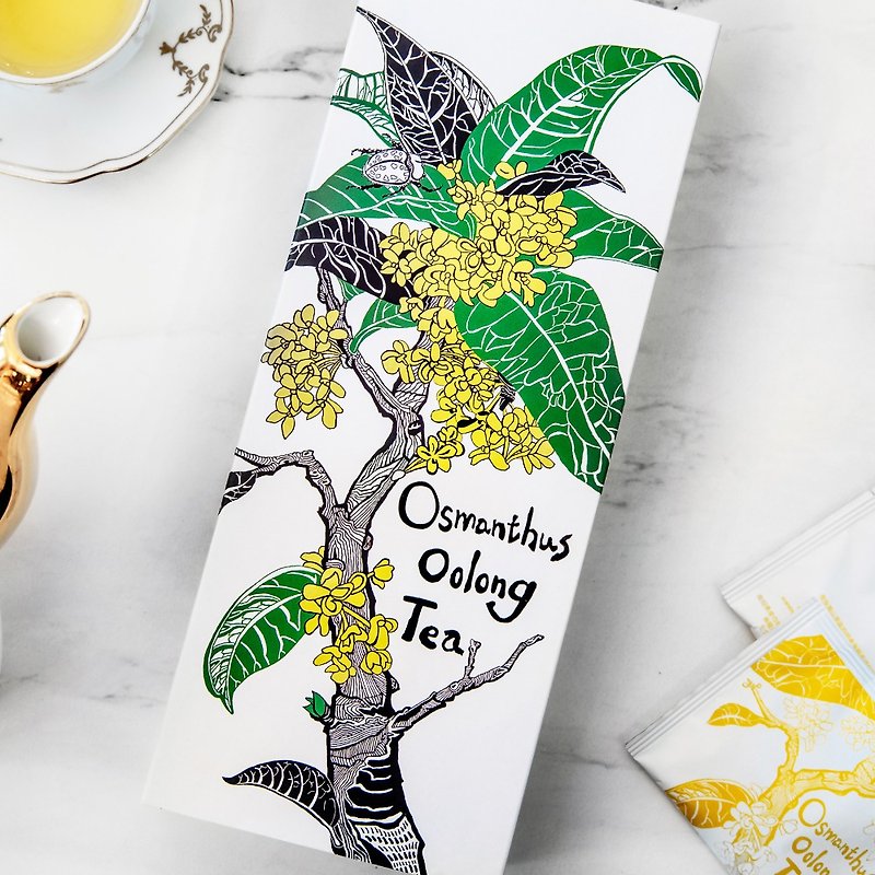 Osmanthus Oolong Tea - Tea - Fresh Ingredients Yellow