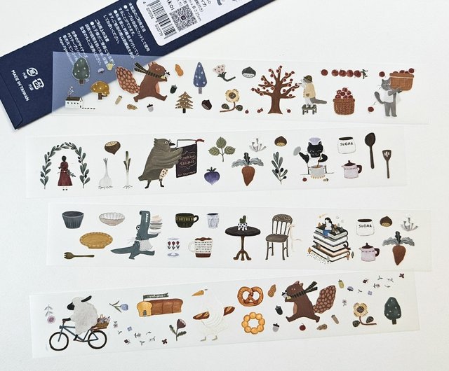 5つ以上購入で送料無料】Pinkoi 世界のデザイナーズPETテープ