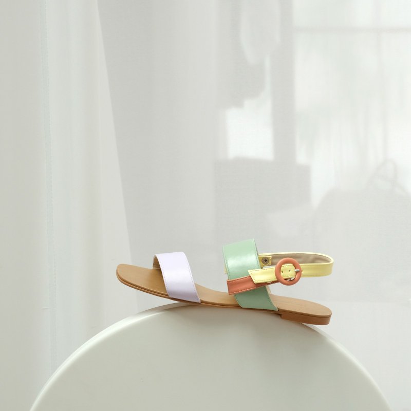 2in1 Sandals shoes - Buddy Tropical - 涼鞋 - 人造皮革 