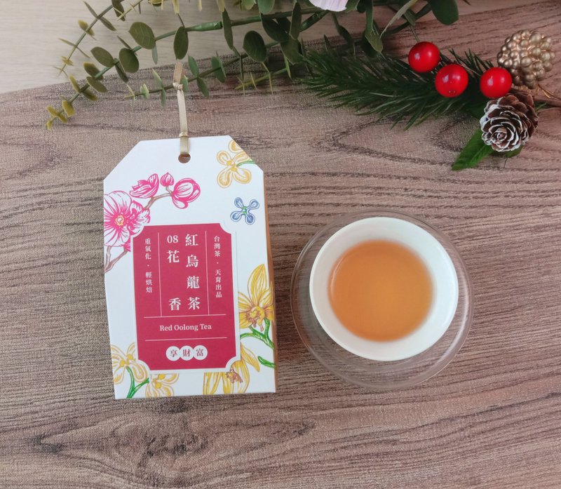 【台灣御守茶】花香紅烏龍茶_5入茶包_重度氧化 輕烘焙 - 茶葉/茶包/水果茶 - 植物．花 多色
