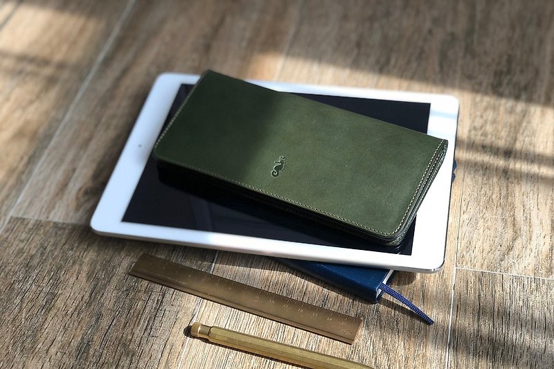 【Takumics】Dodici Wallet - Wallets - Genuine Leather Green